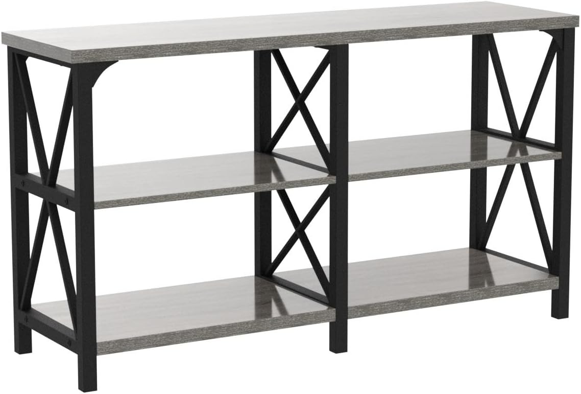 LVB Rustic Sofa Table, Farmhouse Console Table for Living Room, Hallway entryway Table with