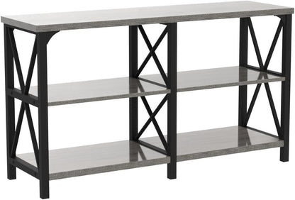 LVB Rustic Sofa Table, Farmhouse Console Table for Living Room, Hallway entryway Table with