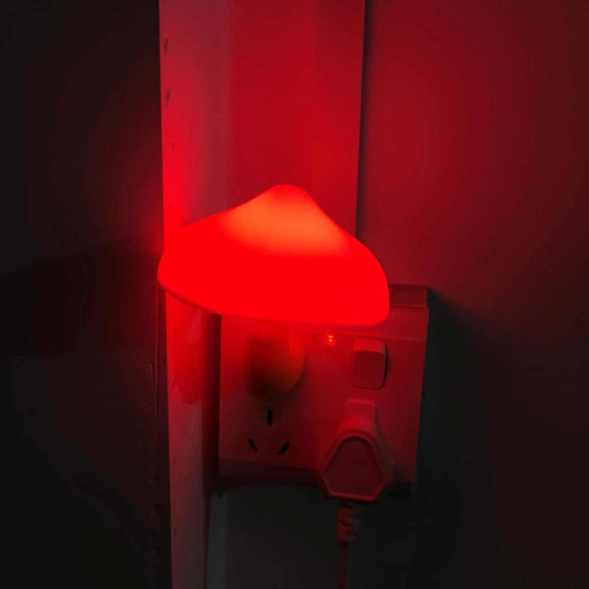 AUSAYE 5 Pack Sensor LED Night Lights Plug in Lamp Mushroom Light for Adults Kids NightLight