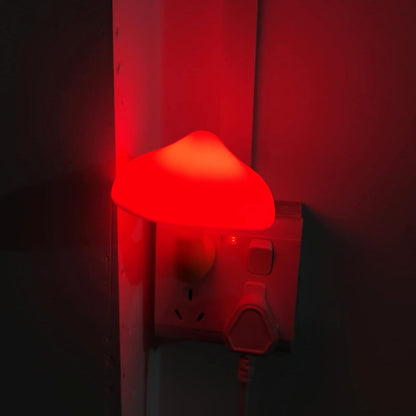 AUSAYE 5 Pack Sensor LED Night Lights Plug in Lamp Mushroom Light for Adults Kids NightLight