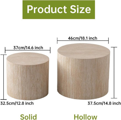 Round Nesting Coffee Tables Modern Travertine Coffee Table Small Round Coffee Tables Circular Side