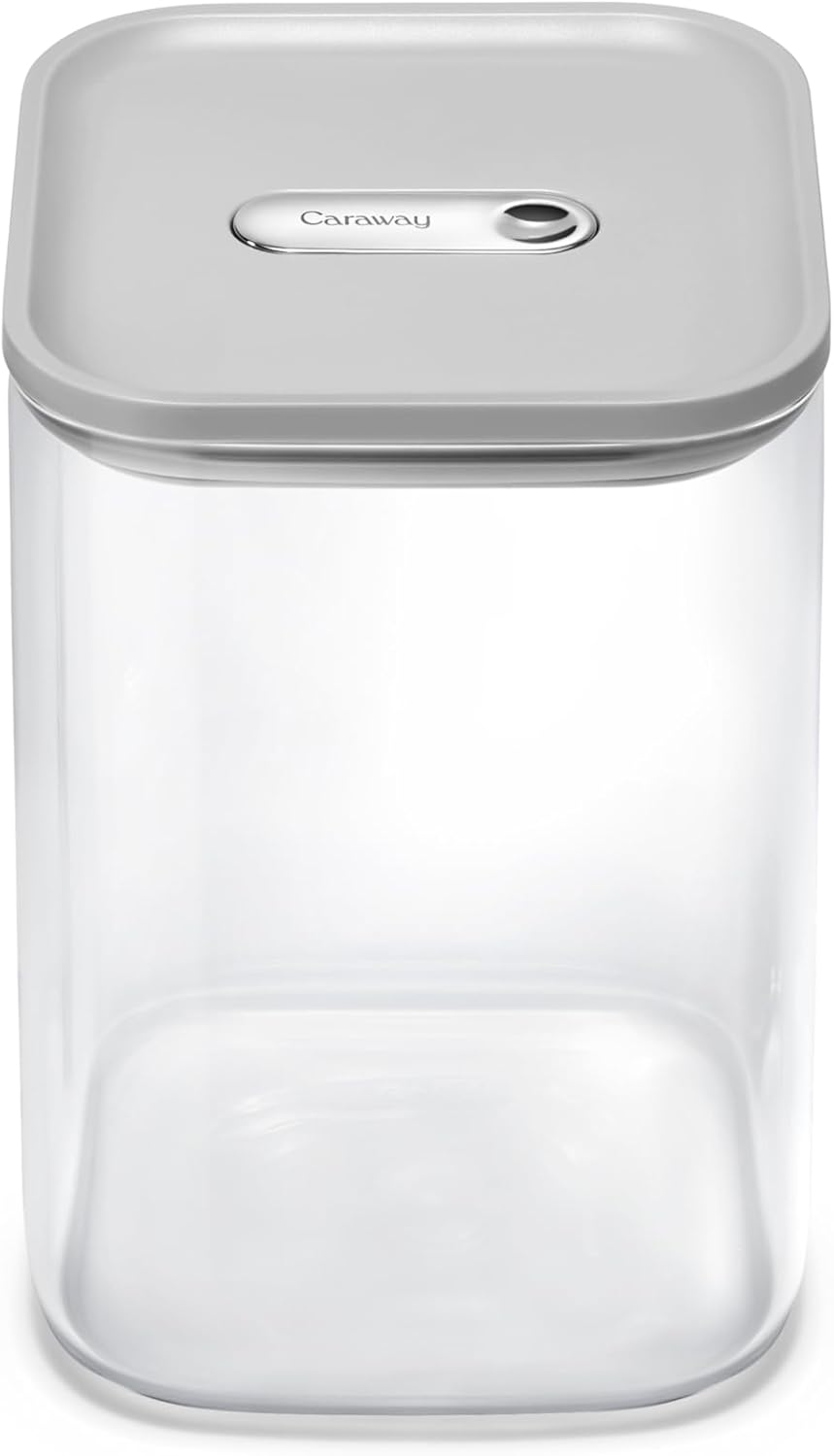 Caraway 4qt Glass Airtight Food Storage Container with Lid – Non-Toxic, BPA-Free Kitchen Storage