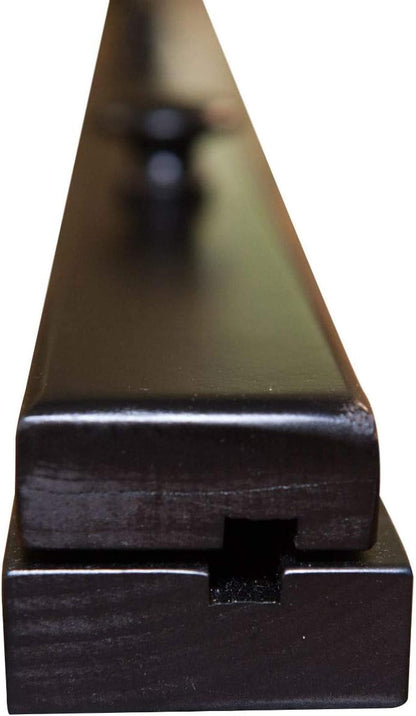 RRD Quilt Hanger for Wall for Display (54") Amish Made Wooden Quilt Rack Wall Mount - Rustic