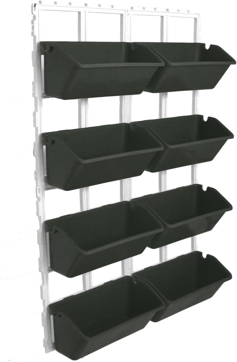 Vertical Wall Hanging Planter, 4-Tier Hanging Planter Rack, 8 Pockets Plant Vegetable Fruit Herb