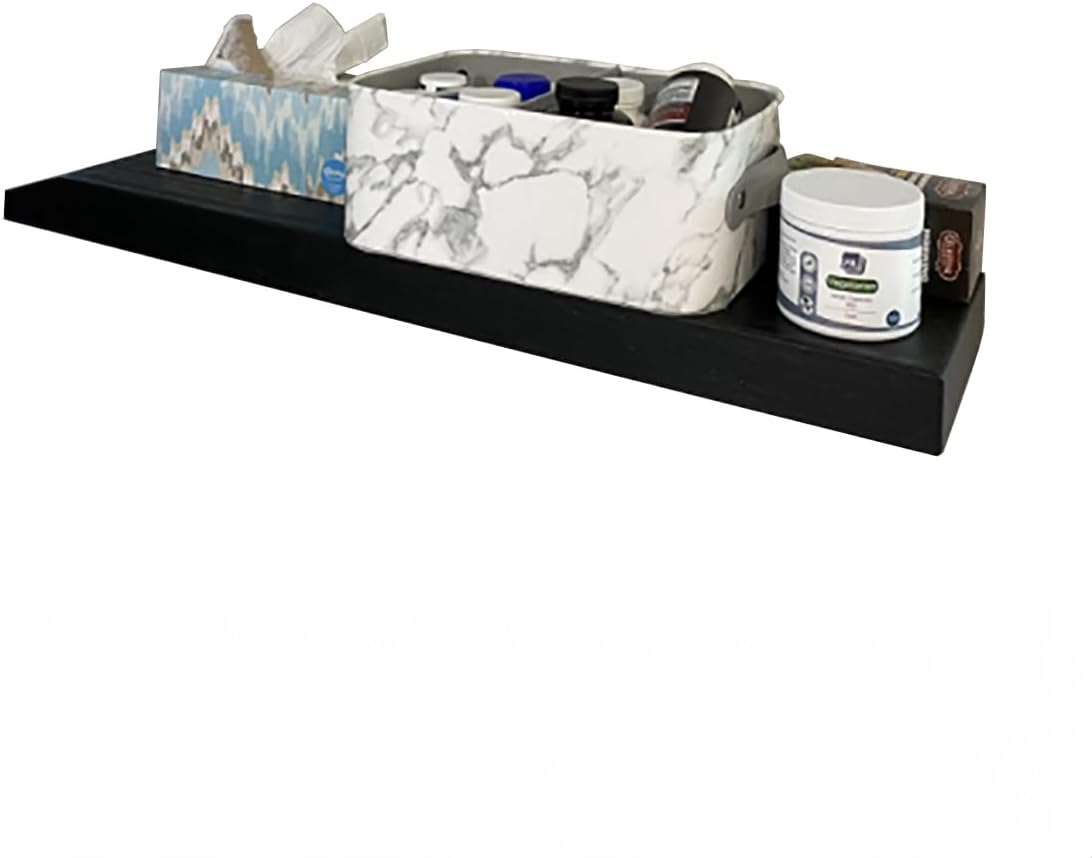 Joel's Antiques - 48 Inch Wooden Floating Shelves for Wall - 48x8x2 Inches - Made of Natural Wood