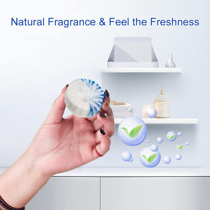 KIISIISO Commercial Household Bathroom Cleaners, 28 Pack Toilet Bowl Cleaner Tablets, Automatic