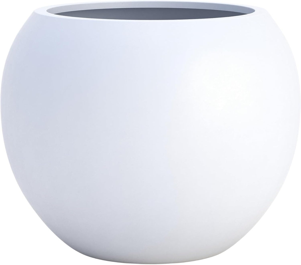DTY Signature Mount Sherman Lightweight Durable Modern Fiberstone Sphere Planter for Indoor &