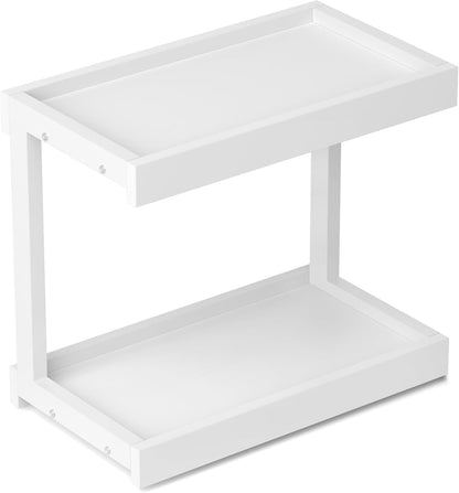 MARTY 2 Tier 15.75"x8.9" Large Countertop Shelf Organizer Spice Rack, Coffee Station Organizer for