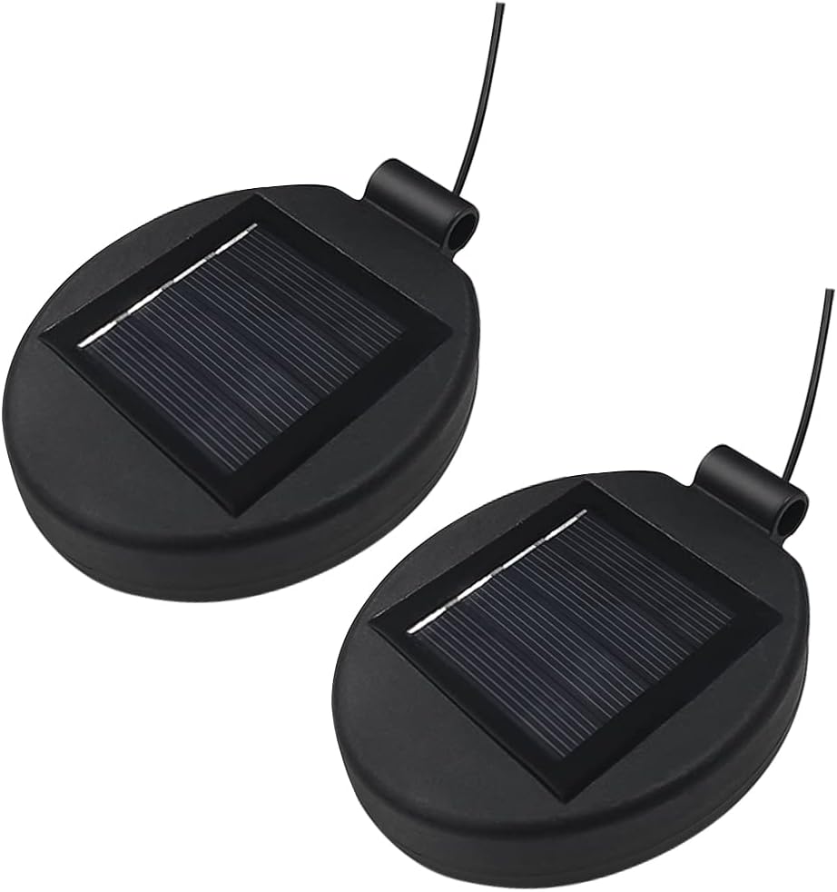 Solar Lantern Light Replacement Top for Flower Light ,LED Solar Panel Lantern Lid Replacement Part