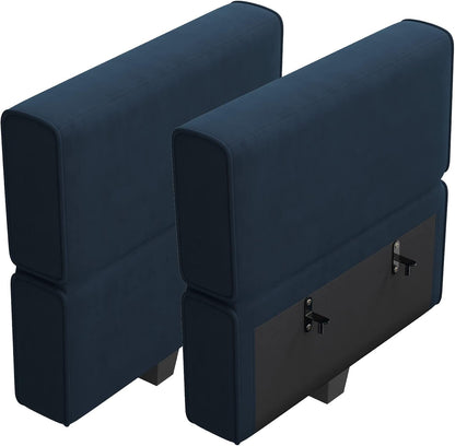 Belffin Modular Sofa Armrest Backrest Module for Modular Sectional Sofa Couch Side Armrest
