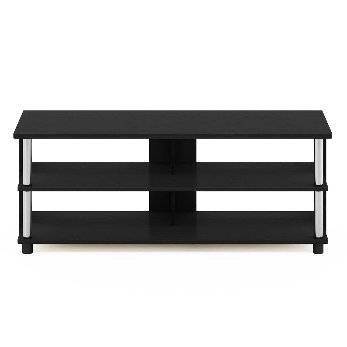 Furinno Turn-N-Tube Shoe Rack, 3-Tier Shoe Organizer, Compact Shoe Storage with Open Shelves and
