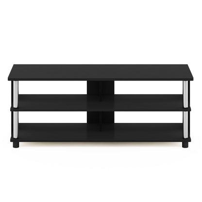 Furinno Turn-N-Tube Shoe Rack, 3-Tier Shoe Organizer, Compact Shoe Storage with Open Shelves and