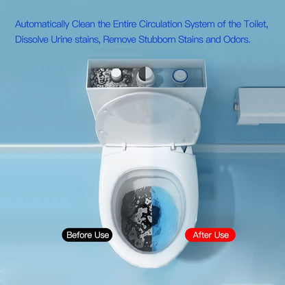 KIISIISO Commercial Household Bathroom Cleaners, 28 Pack Toilet Bowl Cleaner Tablets, Automatic
