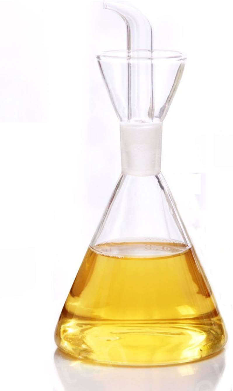 ELETON Olive Oil Dispenser Bottle Glass with No Drip Bottle Spout -Pourer Dispensing Bottles for