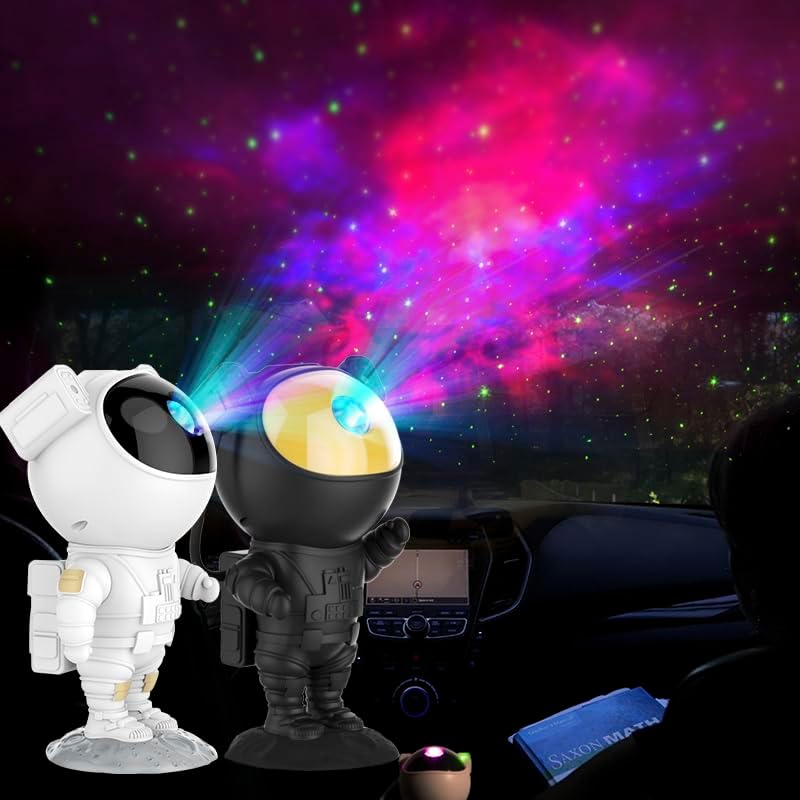 SFOUR Astronaut Galaxy Projector Night Light，Lights for Bedroom,Kids Room Decor Aesthetic