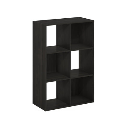 Furinno PELLI Closet Organizers and Storage, 6-Cube Closet Organizer, Open Shelf Closet Storage