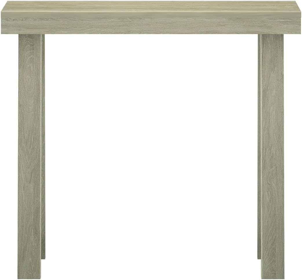 Plank+Beam Solid Wood Console Table, 36 Inch, Sofa Table, Narrow Entryway Table for Hallway, Behind