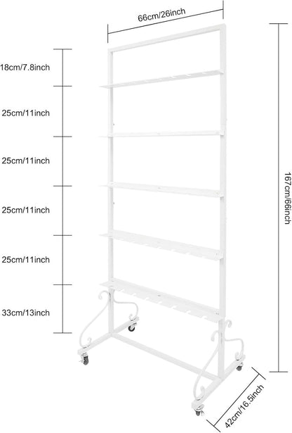 40 Slots Champagne Holder Stand for Party, Wine Glass Display Wall Holder, Stable Wine Glass