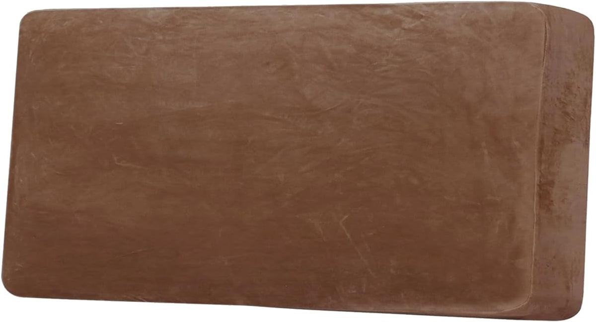 H.VERSAILTEX Velvet Stretch Individual Couch Cushion Cover Plush Cushion Slipcover for Loveseat