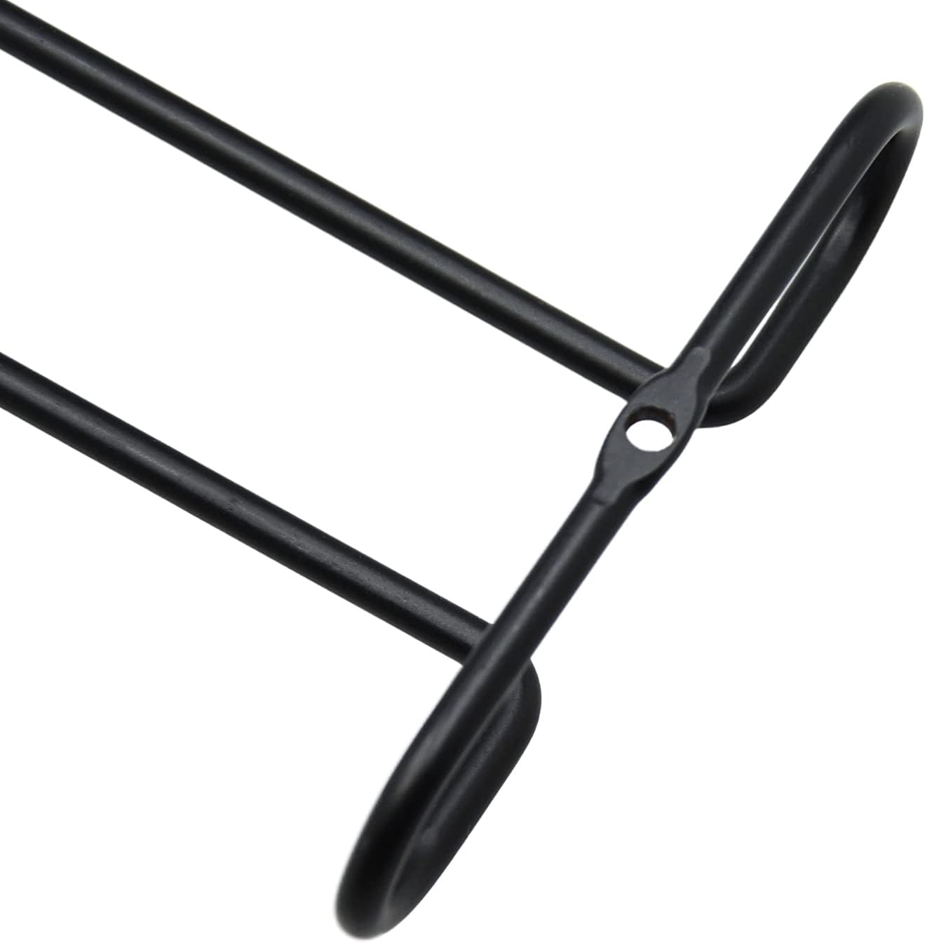 10 Inch Wine Glass Rack Under Cabinet Shelf Stemware Storage Hanging Hanger Organizer Glasses