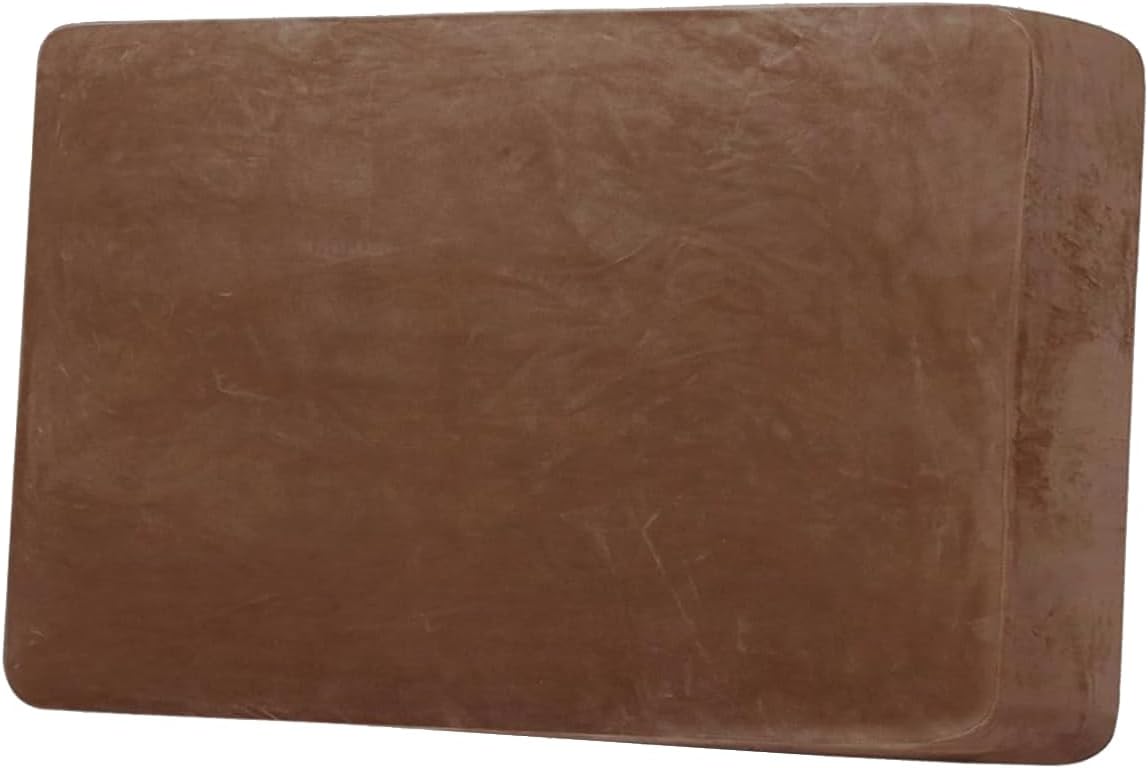 H.VERSAILTEX Velvet Stretch Individual Couch Cushion Cover Plush Slipcover for Loveseat Sofa