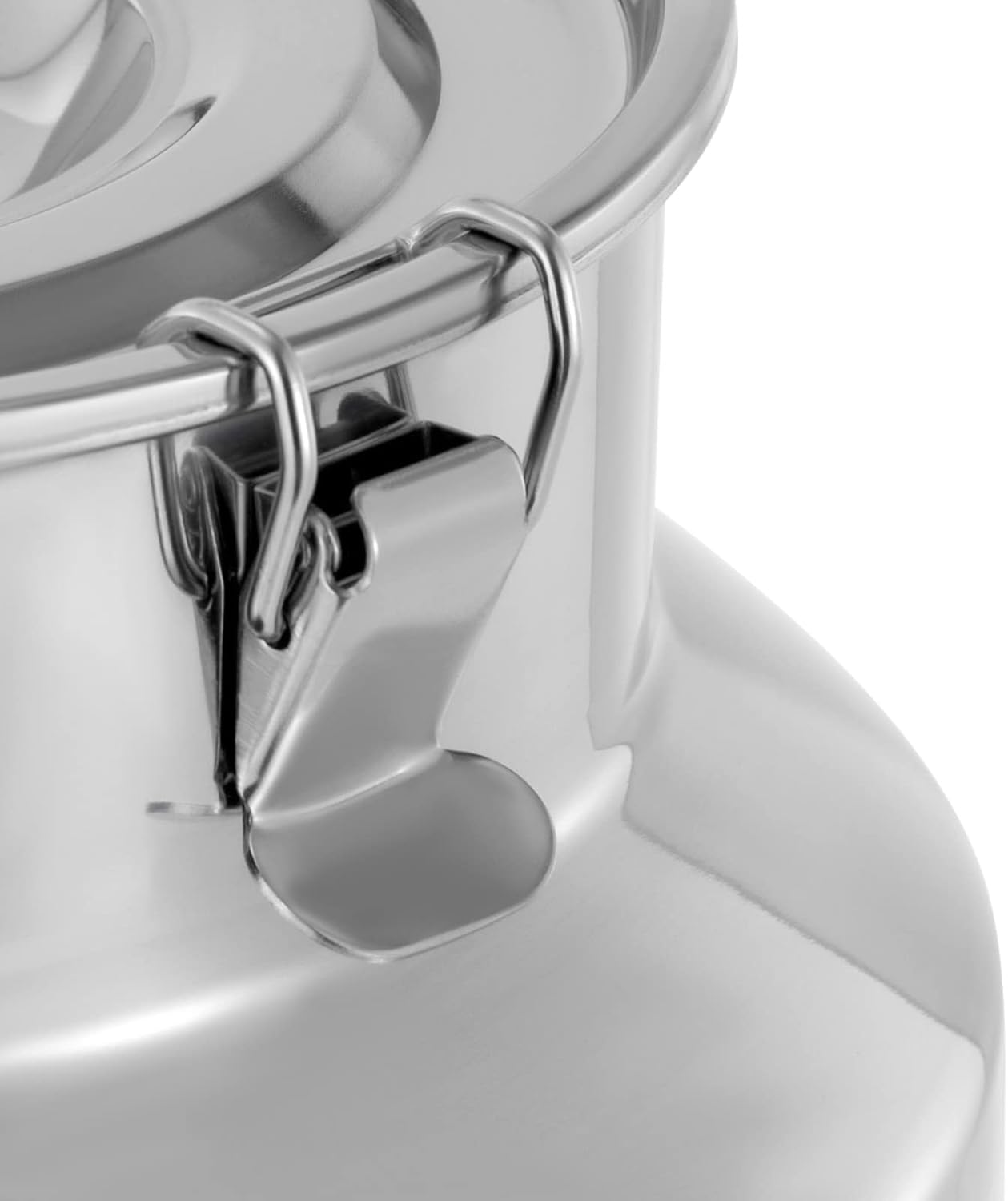 304 Food-Grade Stainless Steel Ice Bucket with Lid, 28L/7.4Gallon Good Sealing Storage Canister