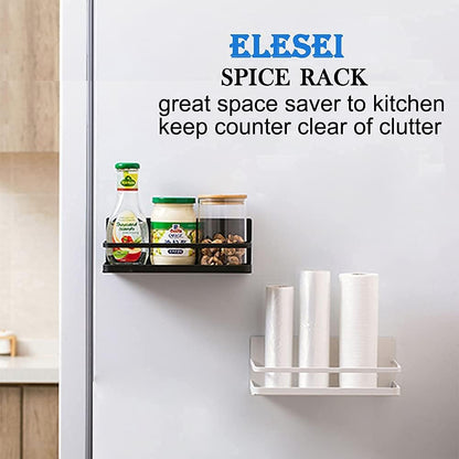 Magnetic Spice Rack Refrigerator Side Magnetic Spice Rack Kitchen Magnetic Shelf Magnetic Fridge