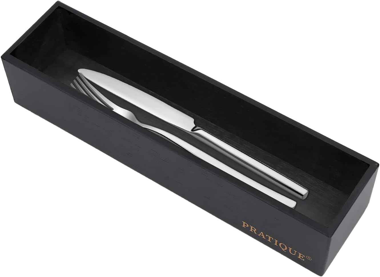Bamboo Drawer Organizer - Kitchen Utensil Organizer Silverware Tray Cutlery Holder，Office Desk
