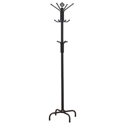 Coaster Home Furnishings - Collier - Metal - 12-Hook Freestanding Coat Rack, Multi-Tier Design with