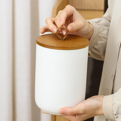 Ceramic Storage Jars, Modern Elegant Highly Polished Airtight Gorgeous Storage Canisters with