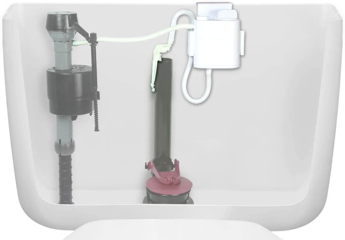Fluidmaster 8302P8 Flush 'n Sparkle Automatic Toilet Bowl Cleaning System Bleach Replacement
