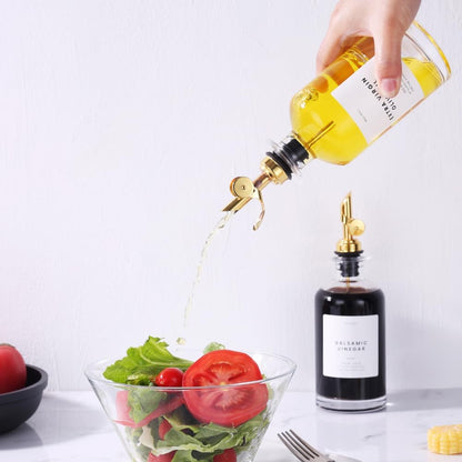 Molimoli - Premium Olive Oil Dispenser Bottles for Kitchen with Pourer - Oil and Vinegar Dispenser