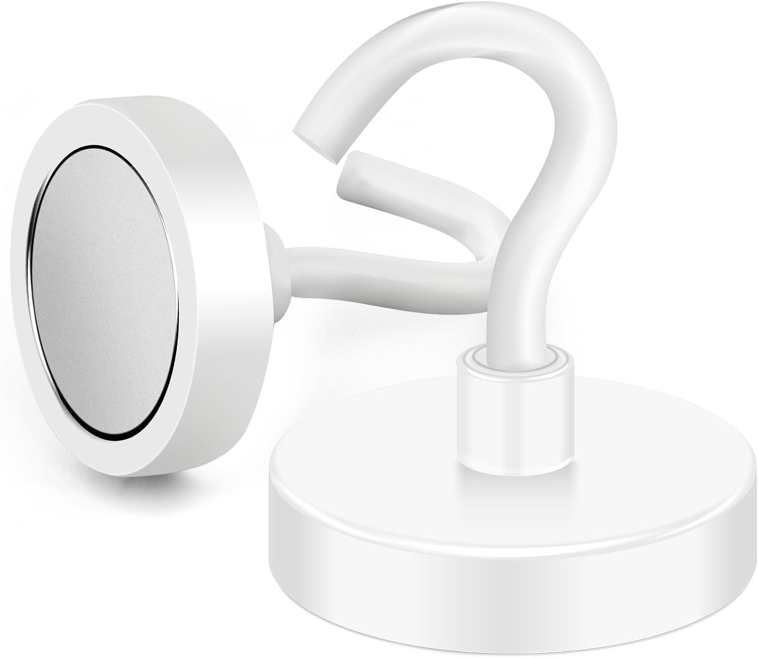 MIKEDE Strong Magnetic Hooks, 110Lbs Heavy Duty Magnetic Hooks for Cruise, Neodymium Earth Magnets