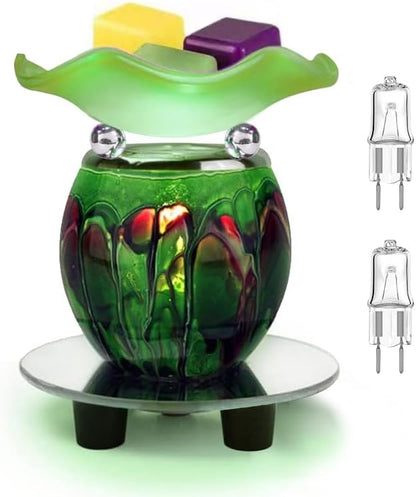 HUNANBANG 3 in 1 Electric Oil Warmer Scented Wax Warmer Wax Melt Warmer Melter Fragrance Wax