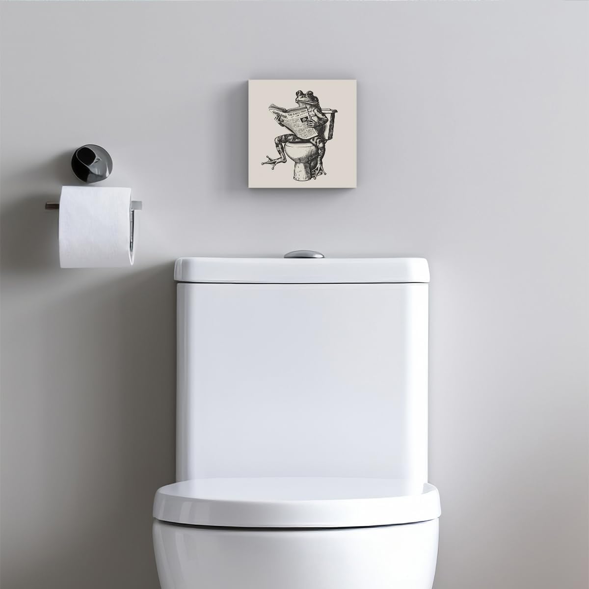 Funny Bathroom Decor, Funny Bathroom Wall Art, Black and White Bathroom Decor, Cute Bathroom Decor