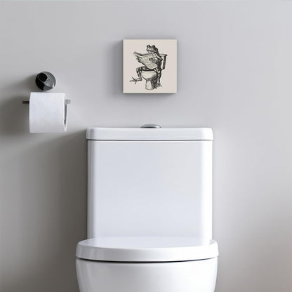 Funny Bathroom Decor, Funny Bathroom Wall Art, Black and White Bathroom Decor, Cute Bathroom Decor