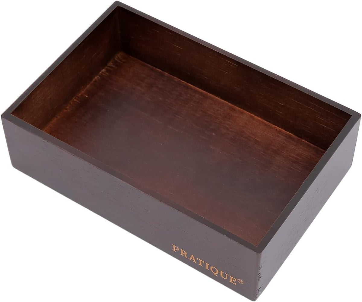 Bamboo Drawer Organizer - Kitchen Utensil Organizer Silverware Tray Cutlery Holder，Office Desk