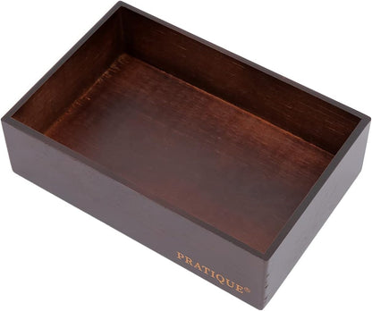Bamboo Drawer Organizer - Kitchen Utensil Organizer Silverware Tray Cutlery Holder，Office Desk