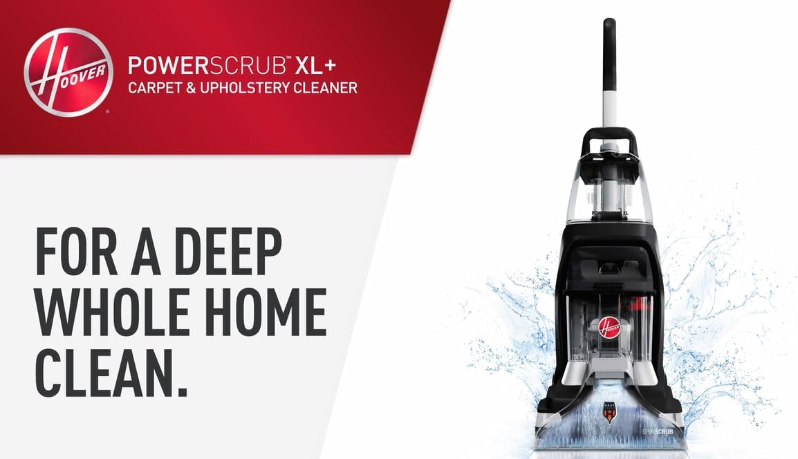 Hoover PowerScrub XL Pet Carpet Cleaner Machine for Carpet and Upholstery, Deep Cleaning Carpet