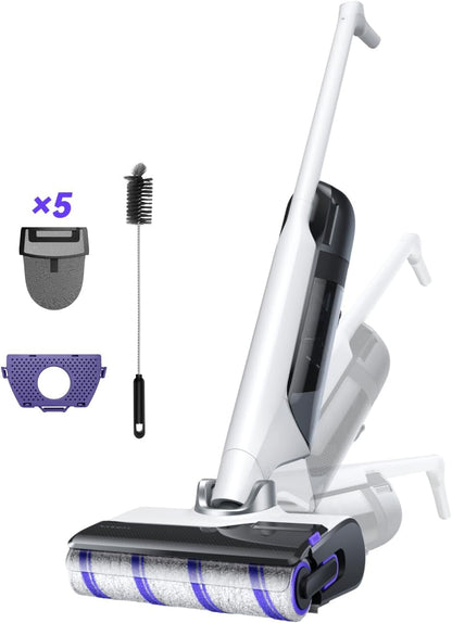 NARWAL S30 Wet Dry Vacuum Cleaner with 20000Pa Suction, 176°F Self-Cleaning, Heated Drying