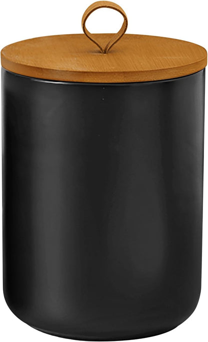 Large Ceramic Storage Jars, Modern Elegant Highly Polished Airtight Gorgeous Storage Canisters with