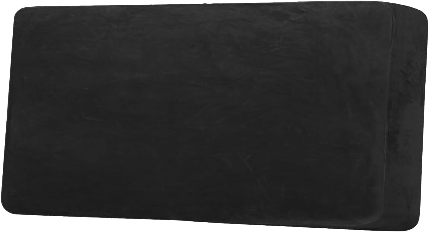 H.VERSAILTEX Velvet Stretch Individual Couch Cushion Cover Plush Cushion Slipcover for Loveseat