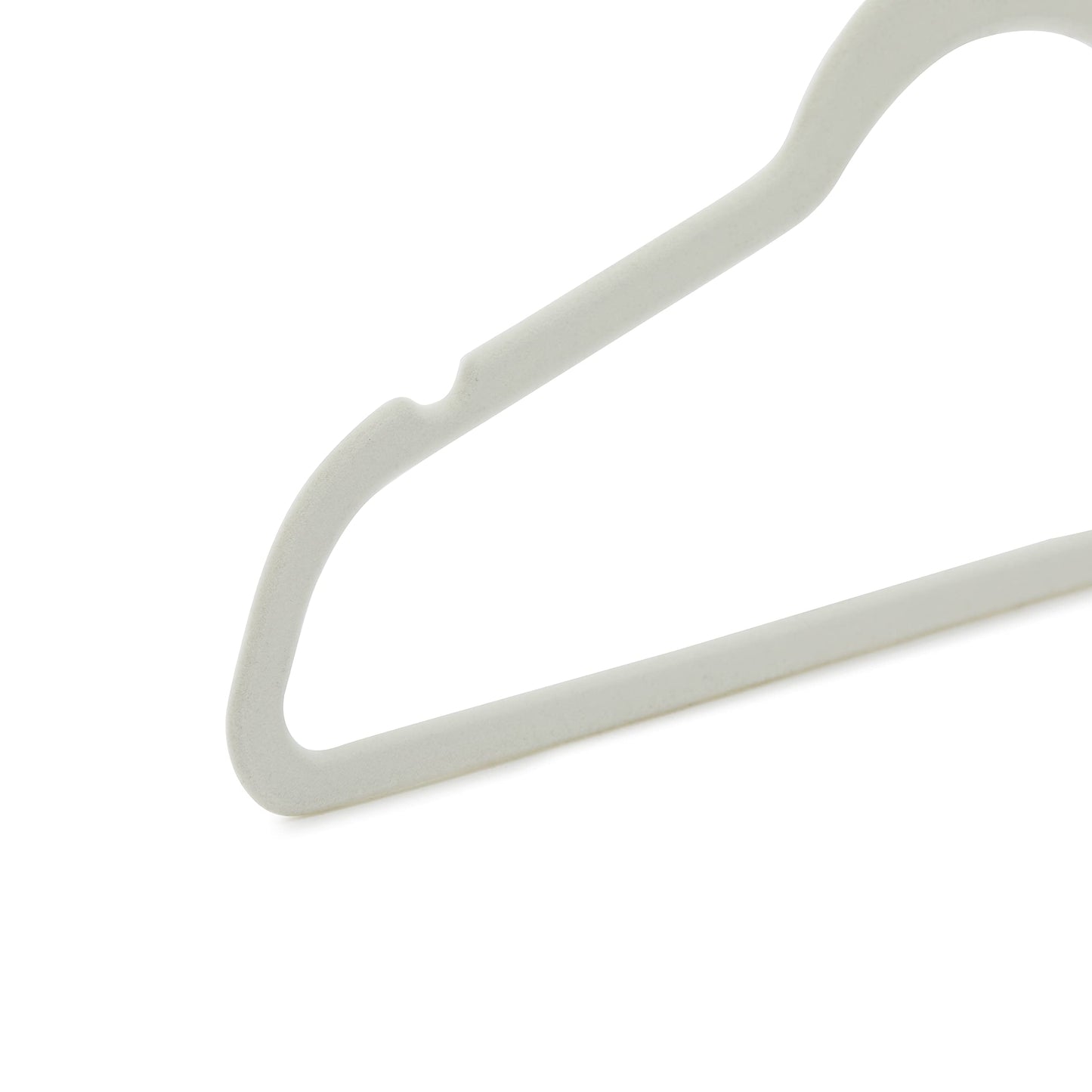 Amazon Basics Slim Velvet Non-Slip Space Saving Suit Clothes Hangers, Closet Organizer, Sturdy