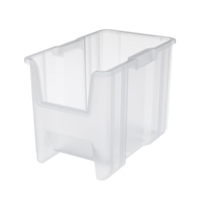 Akro-Mils 13014 Stak-N-Store Stackable Storage Bins, Heavy Duty Garage Storage Containers, Open