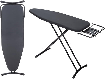 Ironing Board 48" x 15" with Retractable Iron Rest, RAINHOL Heavy Duty Full Size Iron Board, Sturdy