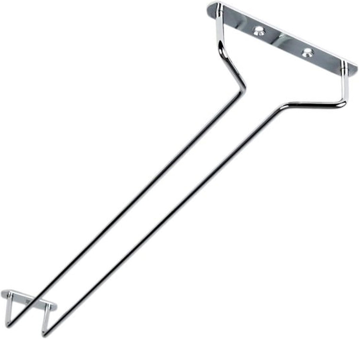 TrueCraftware- 24-Inch Wine Glass Rack Chrome Finish Set of 2- Stemware Rack Wire Hanging Rack