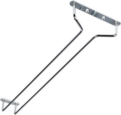 TrueCraftware- 24-Inch Wine Glass Rack Chrome Finish Set of 2- Stemware Rack Wire Hanging Rack