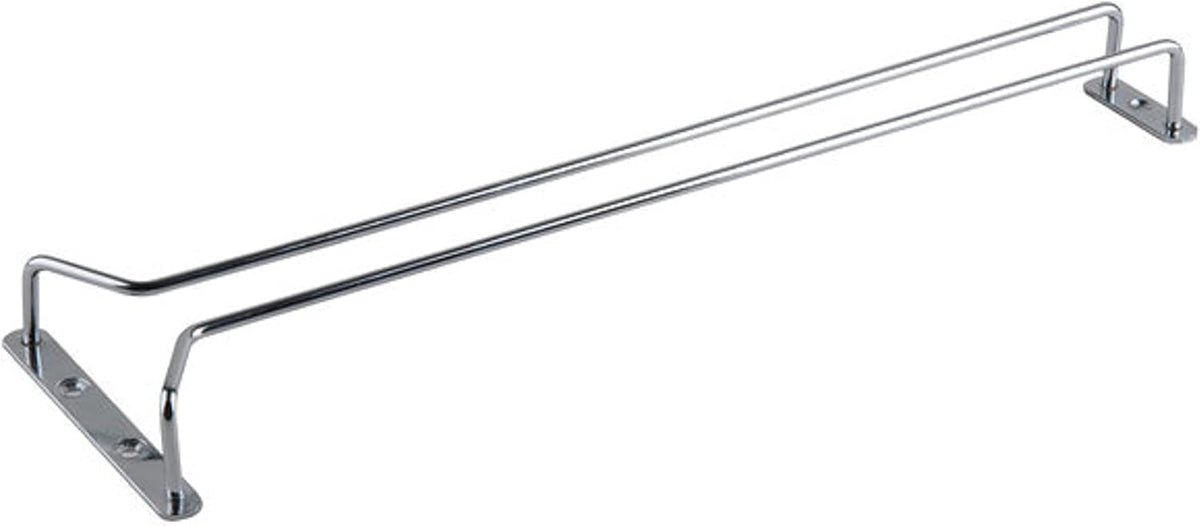 TrueCraftware- 16-Inch Wine Glass Rack Chrome Finish Set of 2- Stemware Rack Wire Hanging Rack