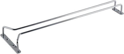 TrueCraftware- 16-Inch Wine Glass Rack Chrome Finish Set of 2- Stemware Rack Wire Hanging Rack