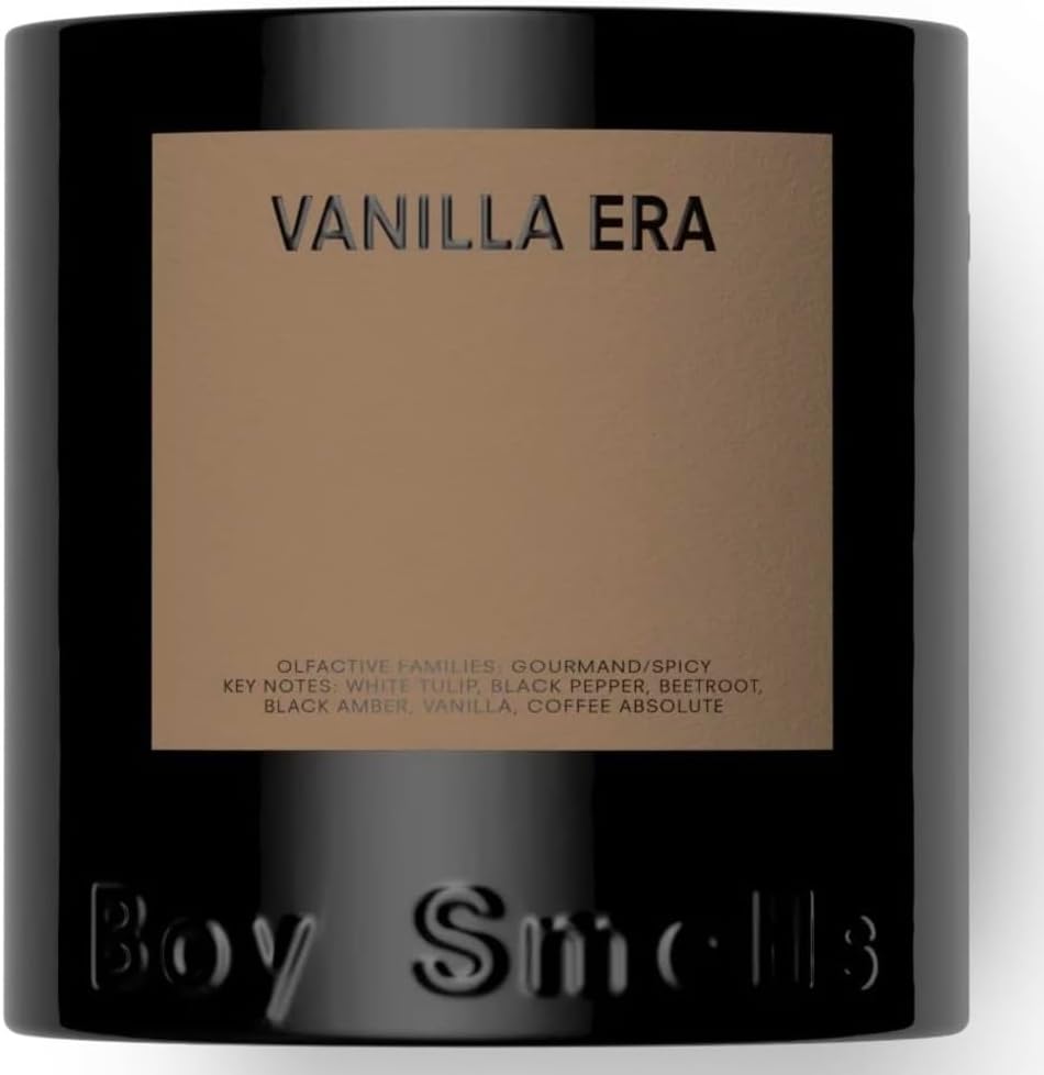 Boy Smells - Vanilla Era Scented Candles for Men and Women - 8.5 oz - Soy, Coconut Wax Candle Blend